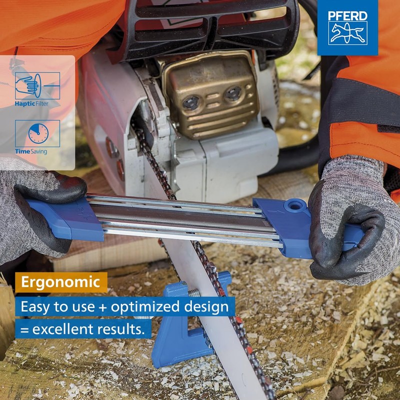 Pferd 17304 Chain Saw Sharpener CS-X, File 7/32 inch, File