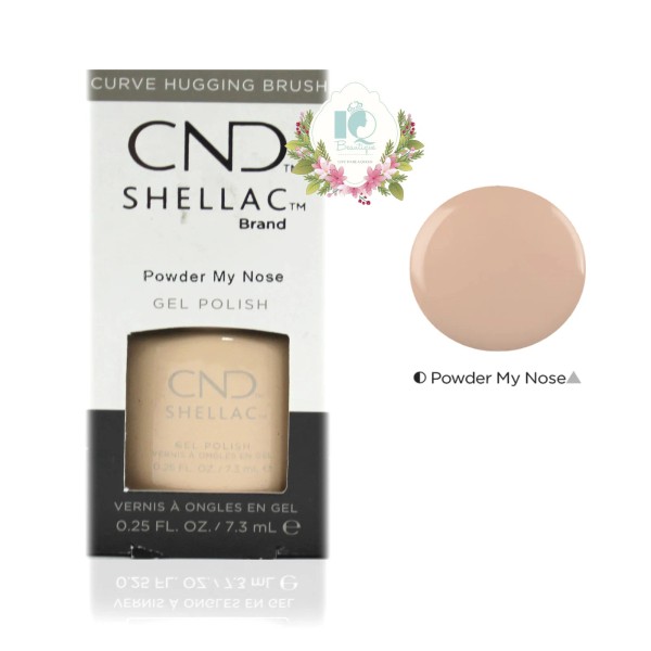 CND Shellac UV Gel Polish 0.25 oz NIB Powder My