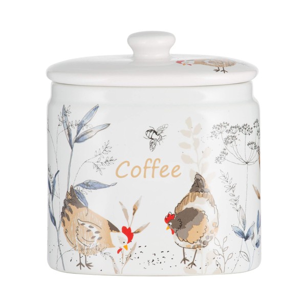 Price & Kensington Country Hens Coffee Storage Jar