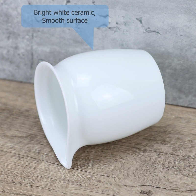 EIKS 2 Pack Ceramic Creamers Pitchers for Serving Coffee Tea