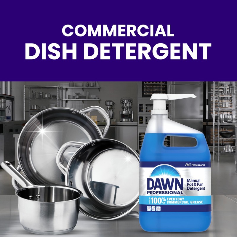 Dawn Professional Pot and Pan Detergent, Regular Scent, 3.8l (Case