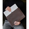 Leather Laptop Sleeve 16 inch Made for MacBook Pro M4
