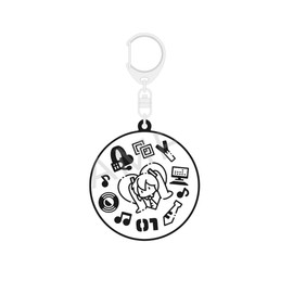 Hatsune Miku x Koshu Inden Rubber Key Chain