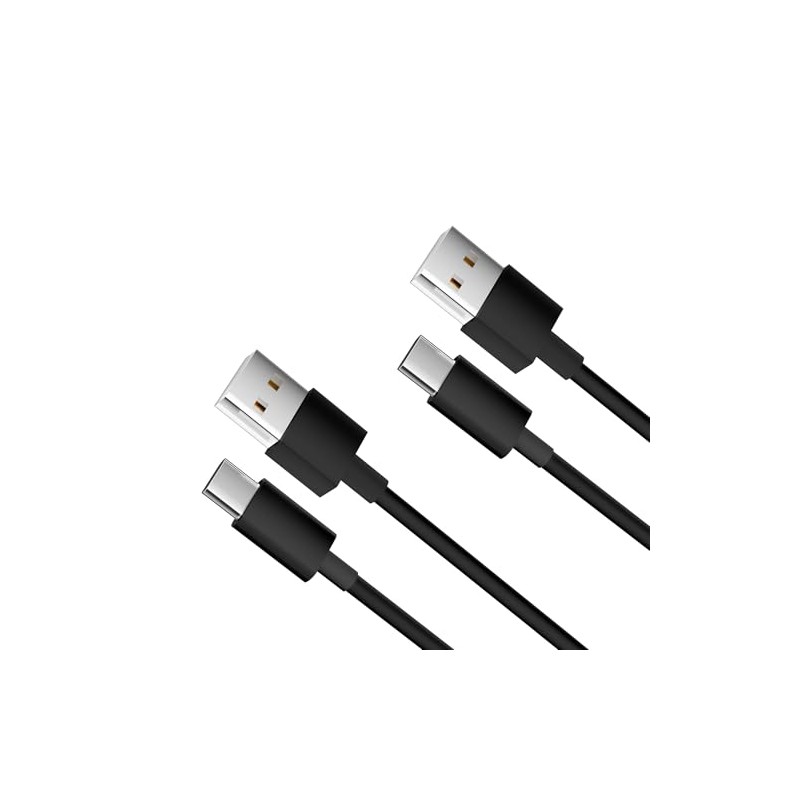 2 Pack USB A to USB C Cable Type-C Fast