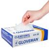 K-MART Gloveman Clear Vinyl Gloves (Box of 100) (L (Pack