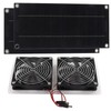 Solar Panel Fan Kit Waterproof Portable Environment Friendly Solar Exhaust