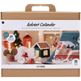 Children's Advent Calendar Recycled 24 Creative Projects