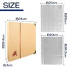 Coin Storage Collection Holder Binder with Refill, Anti-Drop Pocket, Commemorative