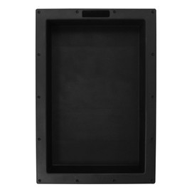 Cbath SHOWER CUBE Ready For Tile Waterproof Leak Proof Bathroom Recessed Shower Shelf Shower Niche Organizer Storage For Shampoo and Toiletry Storage (17" x 25" Single Shelve)