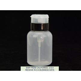 Beauty Headquarters 210 ML PLASTIC NAIL ART PUMP DISPENSER SPRAY BOTTLE