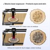 Longer Air Assist Kit for Laser Engraver RAY5 10,000mW/20,000W,Adjustable Max