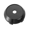 X AUTOHAUX 4 Pcs 60mm Dia Black 5 Clips Automotive