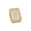 GUEDKIKL 4 Pack Soap Box, Delicated Rose Carved Soap Case