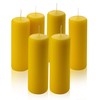 Citronella Pillar Candle - Set of 6 Citronella Candles -