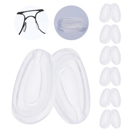 MYCOURAG 6 Pairs Replacement Silicone Rubber Nose Pieces Compatible with Oakley Feedback/Holbrook Metal/Crosshair New 2012/Gauge 6/Gauge 8 M/Gauge 8 L/Blender/Deviation/Tincan/Tie Breaker Sunglass