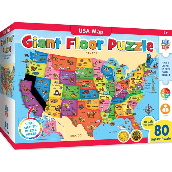 MasterPieces Floor Puzzle - Jumbo Size 80 Piece Jigsaw Puzzle
