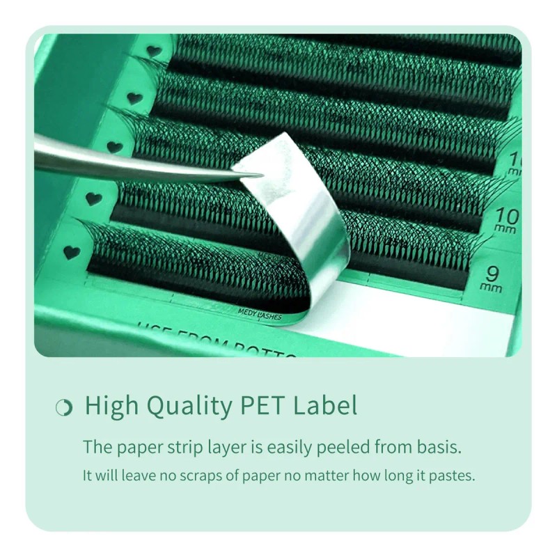 Extensión De Pestañas Con Volumen Premium En Forma De W
