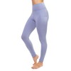 Aekonami AEKO Active Fitness - Leggings de compresión, Azul Claro,
