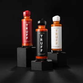 TRUFF Variety Pack, Gourmet Hot Sauce Set of Original, Hotter and White Truffle, Unique Truffle Flavor Dips, 3-Bottle Bundle, 6 oz bottles