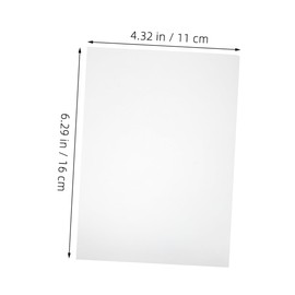 DOITOOL Thermal Laminating Pouches 100pcs Photo Laminating Sheets Lamination Sheets for Id Business Cards Photos and Documents Scratch Resistant