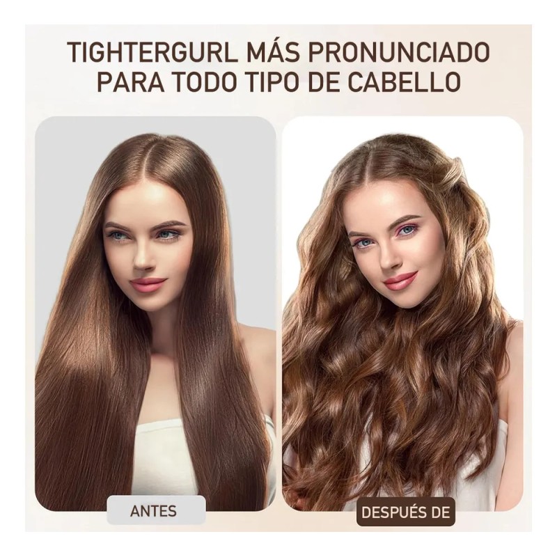 4pzs Rizador De Cabello Heatless Curls,rulos Para Cabello Marrón