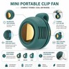Mini Clip-On Portable Fan for Daily Cooling – Bladeless 3-Speed