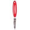 Natural Home Molded Bamboo & Stainless Steel Peeler, Cherry Red