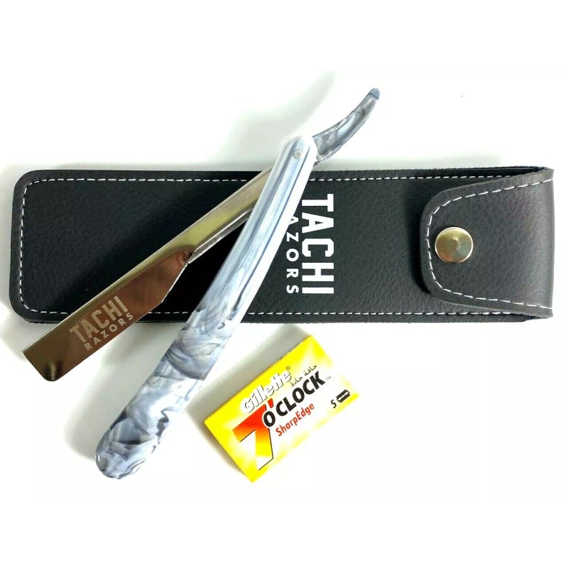 Tachi FREE 5BLADES + CLASSIC STAINLESS STEEL STRAIGHT EDGE BARBER