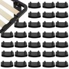 Slatted Frame Brackets, Black, 30 Pieces, Slatted Frame Accessories, Plastic