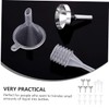 ABOOFAN 1Set Mini Funnel Dispensing Metal Plastic Tool for Liquid