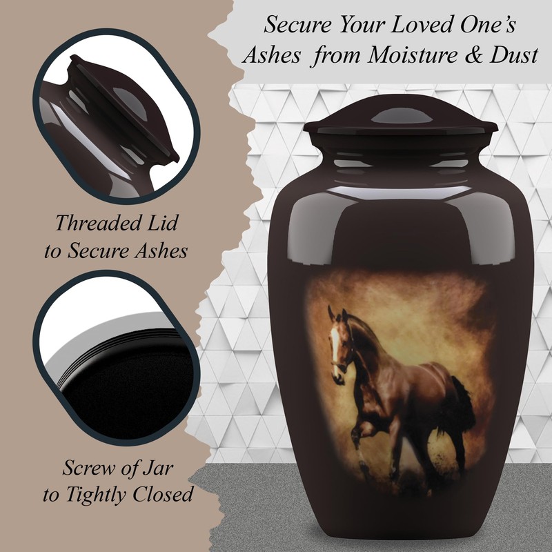 Forever URNS - Large Urn for Ashes Adult Male &