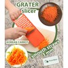 Korean Carrot Grater Salad Orange + Recipe Russian Ukrainian Grater