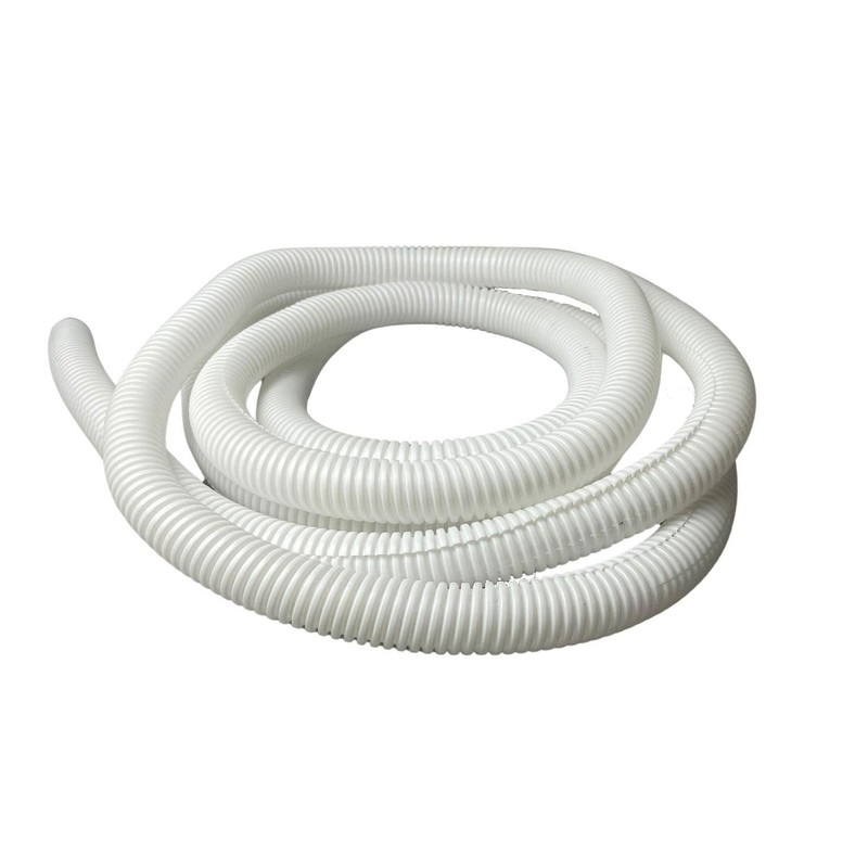 White Conduit Split Plastic Flexible Cable Tidy Solution Tube Trunking