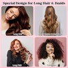 Waterproof Hair Sleeve for Long Hair, Crown Washing Shower Cap