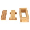 TOPINCN Wooden Sushi Press Mould, Rectangular Sushi Press Machine, Oshizushi
