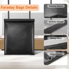 Faraday Bags 17'' x 15'', Large EMP Proof faradaybag Anti-Theft
