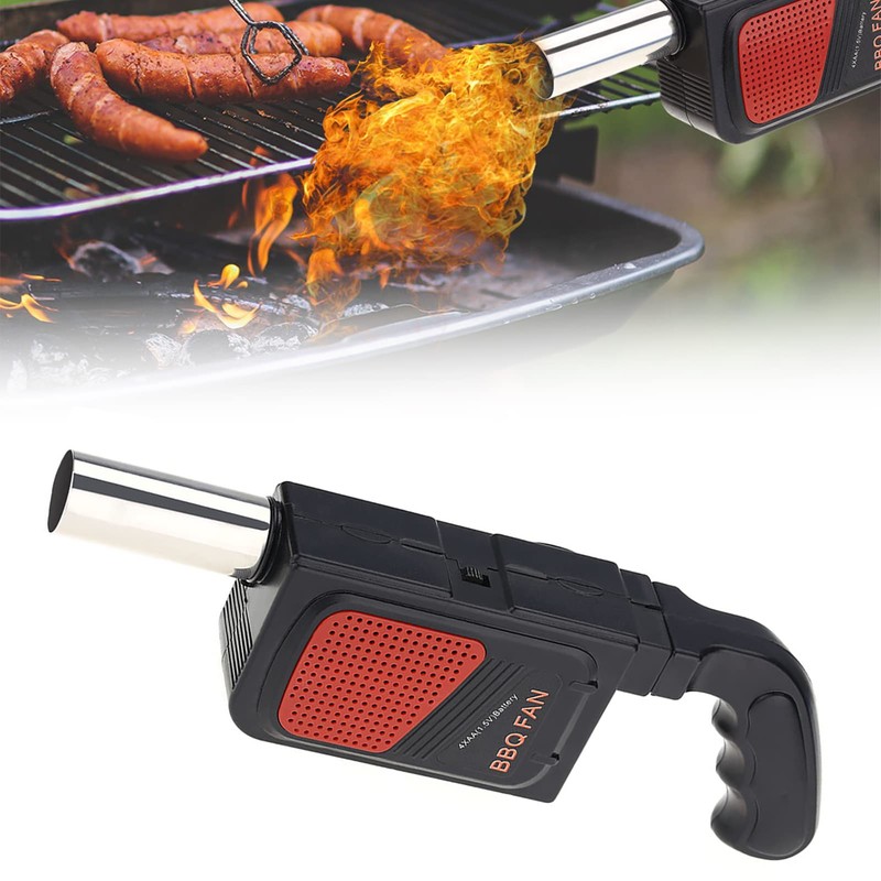 Leopacat Blower, BBQ Air Blower Fan Portable Wireless Handheld Electric