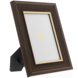 5x7 Walton Frame - Walnut with Gold Rope