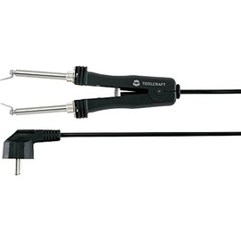 TOOLCRAFT Soldering Iron ZD-153A I Electric Soldering Iron I Tweezers Soldering Iron I Densely Fitted Circuit Boards I Ceramic Heating Element I 400°C Soldering Tip I Heating Time 5 Minutes I
