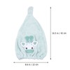 TOVINANNA 3pcs Cartoon Deer Hair Dry Wrap Towel Quick Dry