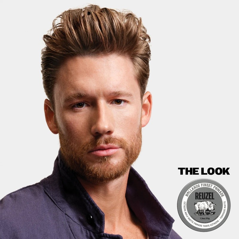 Reuzel Extreme Hold Matte Pomade 95g Duo Bundle