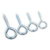 Qrity 20 PCS Eyelet Screws, 20mm Self Tapping Hook, Ring