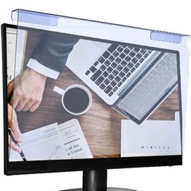 for 25" inch (16:9 Aspect Ratio) Desktop Compoter PC Monitor [Anti Blue Light] Screen Protector, Eye Protection, Reduce Eye Strain, SuperGuardZ, UV Blocking, Hanging Type Panel Cover Filter