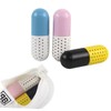 FOMIYES 2 Pcs Cute Capsule Shape Shoe Natural Absorber for