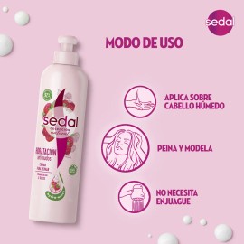 Crema Peinar Sedal Recarga Natural Anti Nudos 300ml