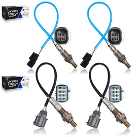 234-5010 234-4351 4Pcs Oxygen O2 Sensor Upstream Downstream Air Fuel Ratio Sensor Compatible with Acura TL 3.2L 3.5L V6 2007 2008,Replace 36531-RCA-A01 250-25001 36532-RDB-A01 36532-RBR-A01 24267