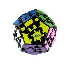 Yealvin Gear Cube, Gear Megaminx Cube 3D Gear Cube Brain Teasers Puzzles