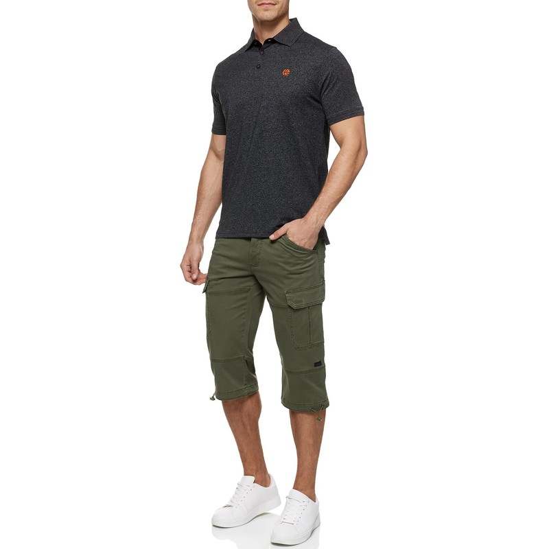Indicode Men's INStevie 3/4 Cargo Shorts with 6 Pockets |