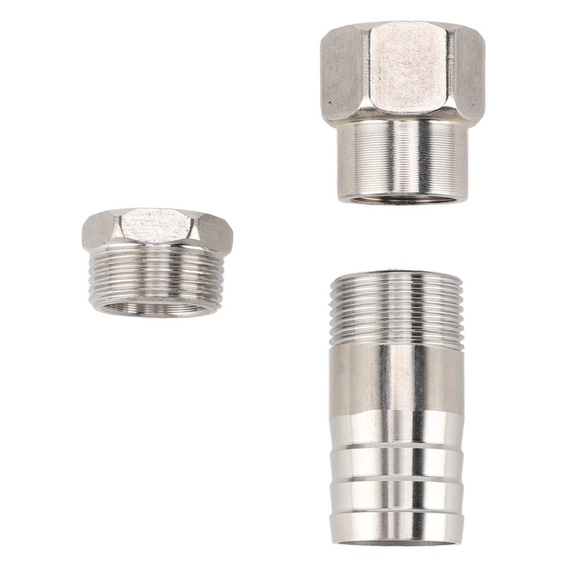 Water Intake Valve Key G1 Thread Brass Stainless Steel Quick