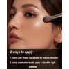 Enfuntins Single Shimmer Eyeshadow, High Pigment, Crease-Proof & Buildable, Long-Lasting